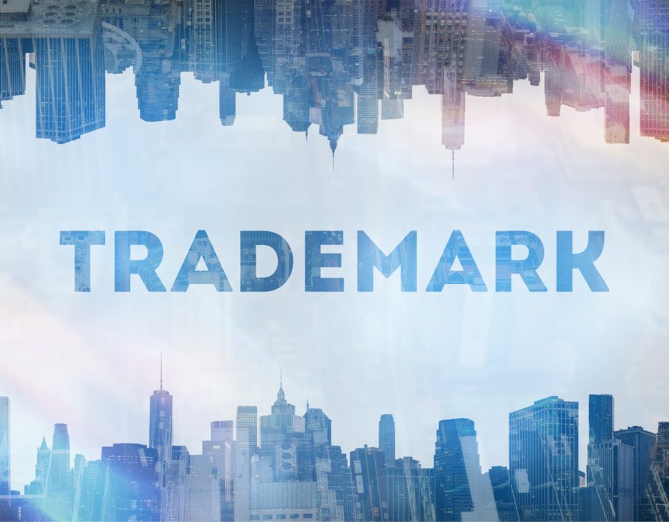 Trademark city view background header