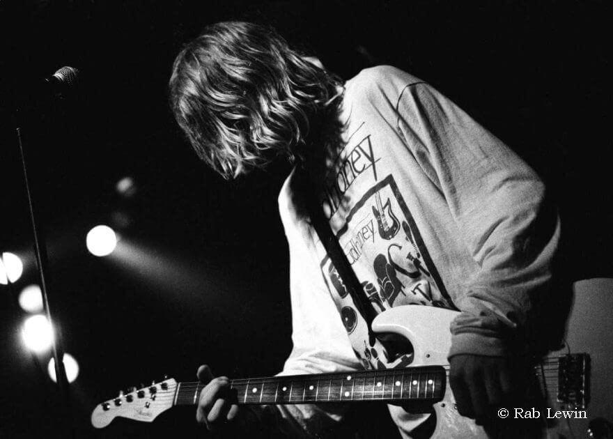 Rab Lewin Nirvana Kurt Cobain Foto