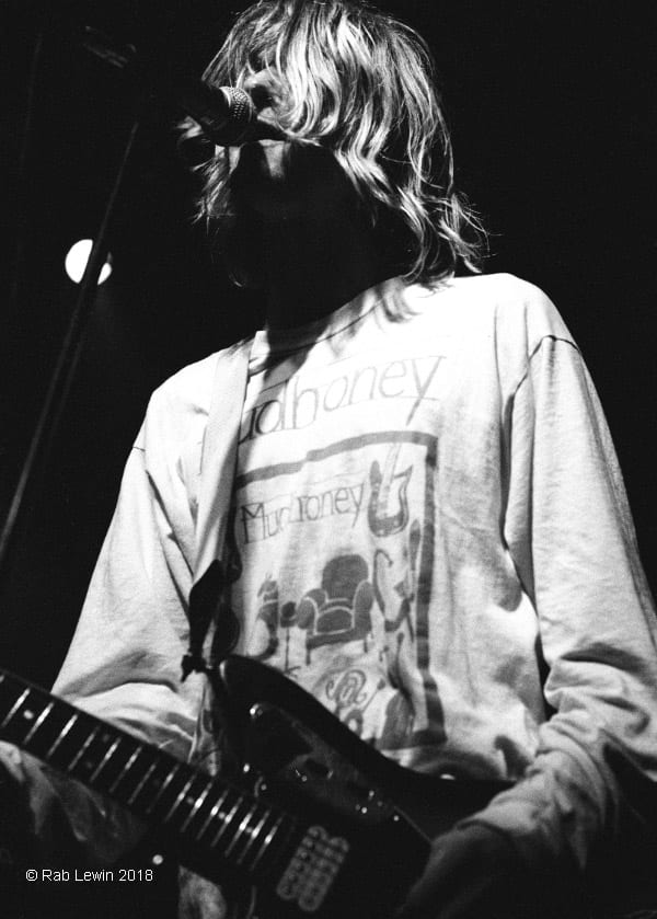 Rab Lewin nirvana Kurt Cobain Foto