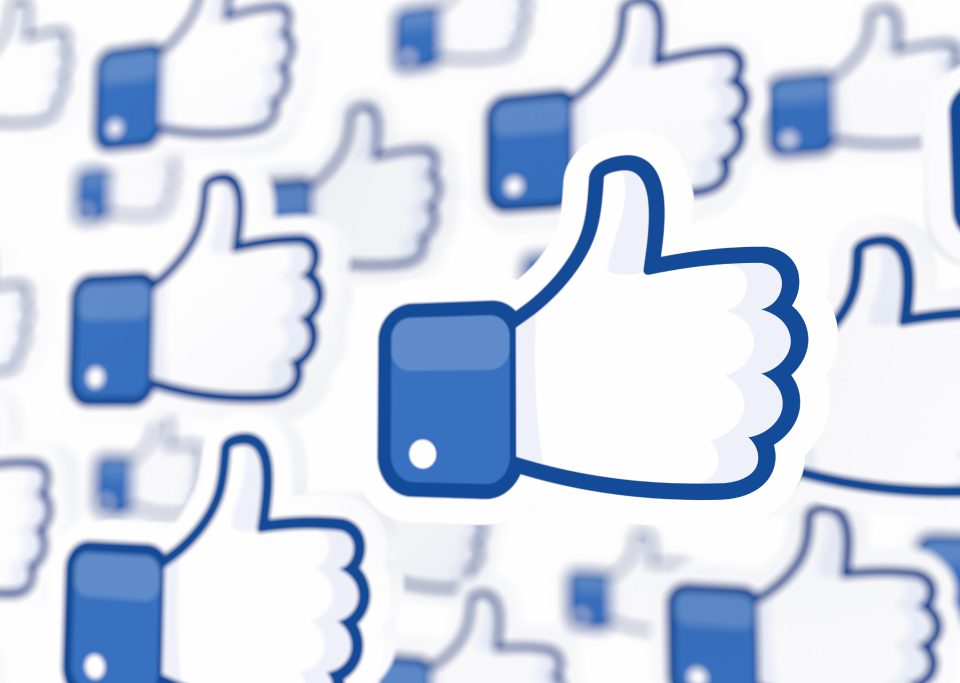 Thumbs up for Facebook