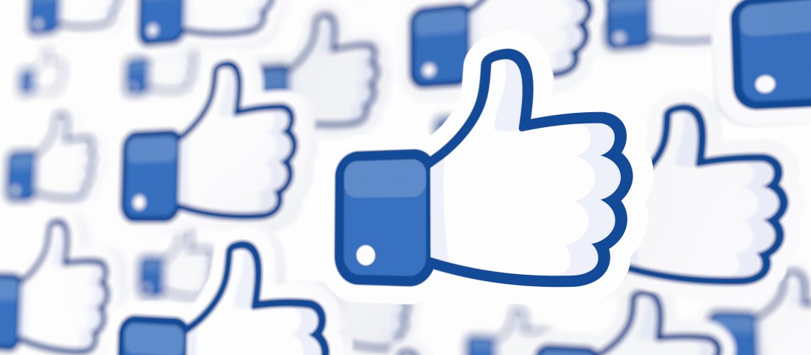 Facebook thumbs up header